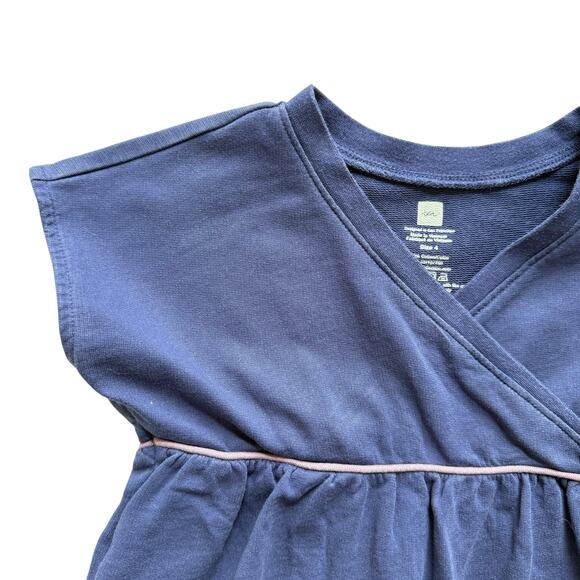 Tea Collection Stockholm Border Dress Size 4 - Picture 3 of 5